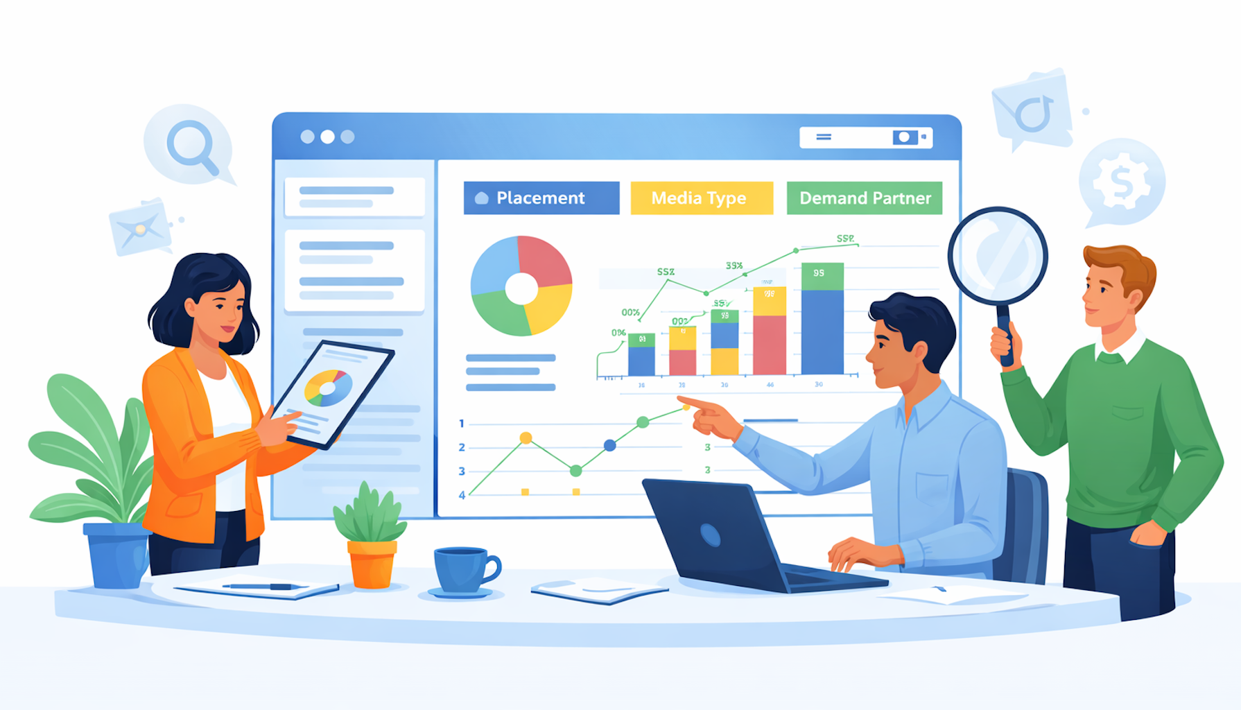 Mainostulojen suorituskyvyn ymmärtäminen dimensioiden ja metriikoiden kautta